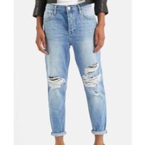 Topshop Moto Hayden Ripped Boyfriend Jeans